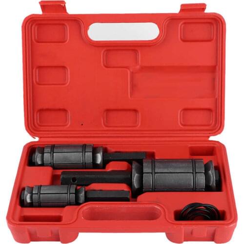 3pcs Tail Pipe Expander Kit 1-1/18in to 3-1/2in Steel Exhaust Muffler Spreader Auto Tool for auto repair