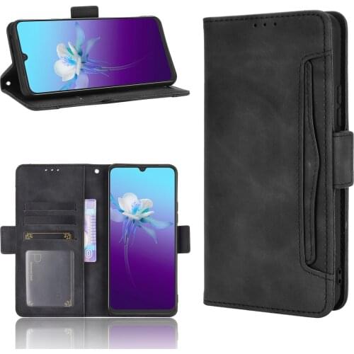 For Vivo V20 Case 6.44 inch Multi-function card slot Leather Book Flip Design Wallet Cover For Vivo V20 V2025 V2024 Case