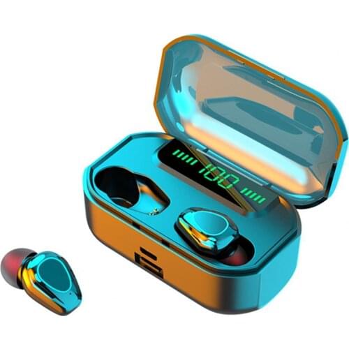 G20 Bluetooth 5.0 Digital Display In-ear Wireless Earphones with Charging Box