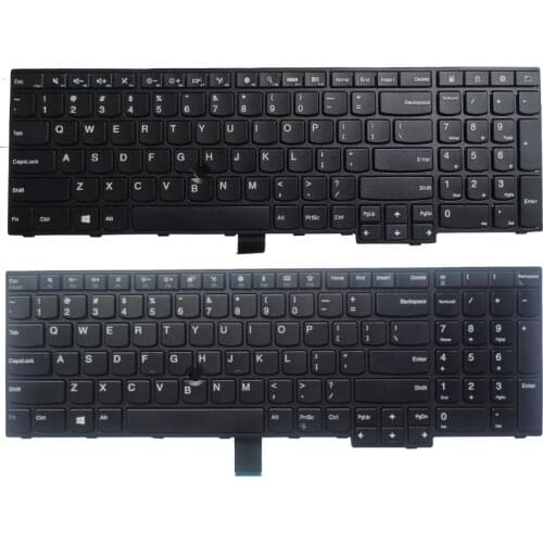 New English Laptop Keyboard For lenovo Thinkpad E550 E550C E555 E560 E570 E565 US Keyboard NO backlight