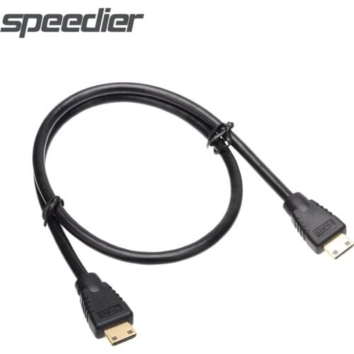 Best Quality 1080p 3D Micro HDMI To Mini HDMI-compatible Cable for GoPro Sony Projectors Public To Public 0.3M 0.5M