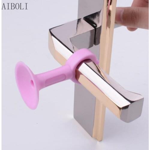 Mini Door Stopper Wall Protector Anti-Collision Silicone Door Stopper Silencer Crash Pad Rubber Stopper Anti Collision Stopper