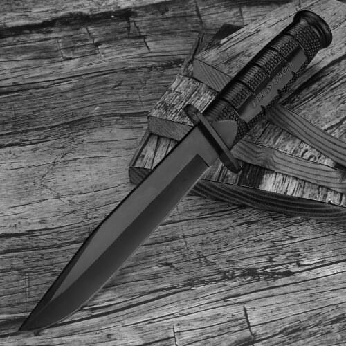 High Hardness Fixed Blade Knife Wilderness Survival Jungle Adventure Straight Knives Portable Outdoor Camping Short Knife Tool