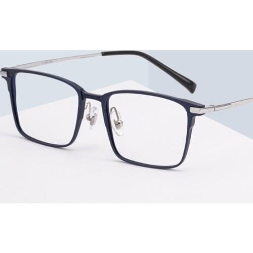 Aluminum Magnesium Alloy Glasses Frame Business Style For Man and Woman Super Light Optical Spectacles