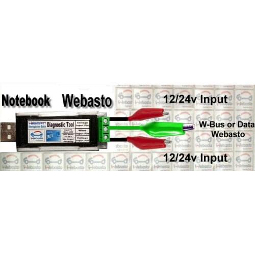 Fit for Webasto / Eberspacher USB Diagnostic Stick 12 / 24v