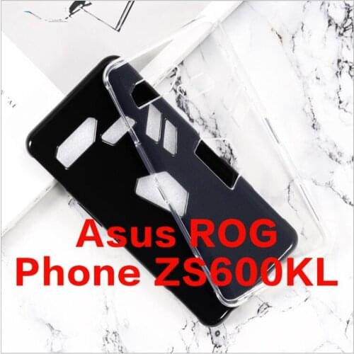 For Asus ROG Phone Cases Anti-knock Soft TPU Case For Asus ROG Phone ZS600KL Anti Skid Silicone Protection Back Cover Capa