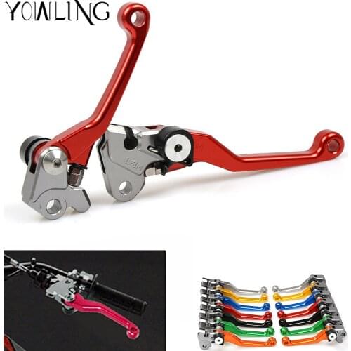 Motocross dirt bike CNC pitbike Pivot Brake Clutch Levers handle FOR HONDA CR125R CR250R CR 125R CR 250 R 2004 2005 2006 2007