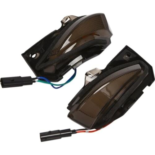 LED Dynamic Smoked Mirror Turn Signal Light Mirror Indicator Lamp Flowing Water for Toyota Corolla Allion 2019-2021