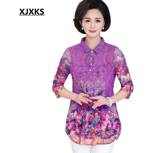 Леопардовые блузки XJXKS China At AliExpress