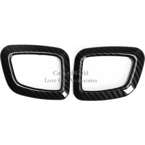 Rear Door Speaker Sound Bass Loudspeake Ring Cover Interior Trims For Jeep Compass 2017 2018 ABS Chrome Stickers Car Accessories