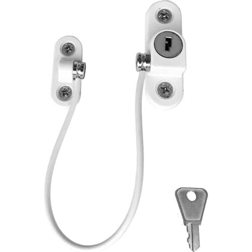 Window Security Chain Lock Cable Lock Restrictor Sliding Door Lock Home Anti-Theft Locks Hardware for Baby Safety