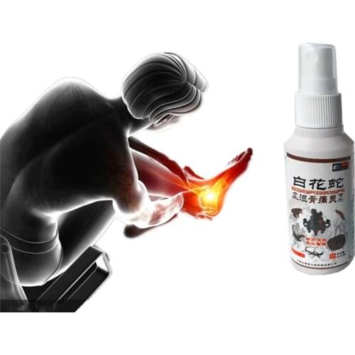 Best effect Medical Muscle Massage Analgesic Effect Essential Oils Cold Compress Acupuncture Knee Pain Arthralgia Spray 1Pcs