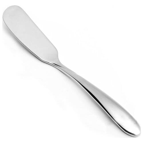 100pcs Stainless Steel Kitchen Tools Utensil Cutlery Butter Spatula Knife Cheese Dessert Jam Spreader Breakfast Tool ZA3807