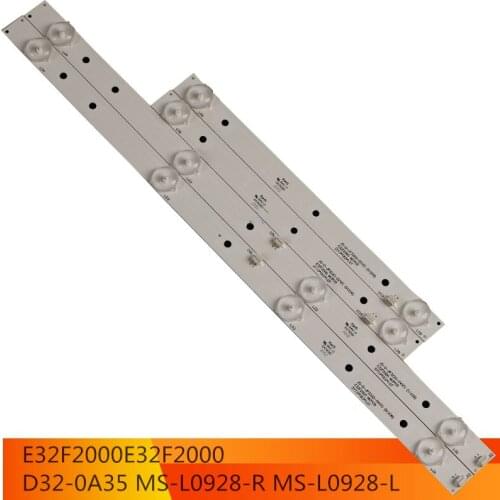 4PCS/LOT HI QUALITY LED STRIP E32F2000 D32-0A35 MS-L0928-R MS-L0928-L 32LED38P 32HD340 Smart JS-D-JP3220-041EC