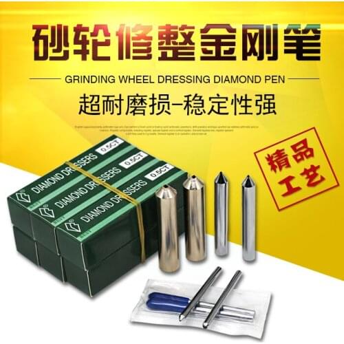Diamond pen Grinding wheel Correction pen Repairing knife Milling stone pen 10MM repair pen 3mm angle repair knife 6mm