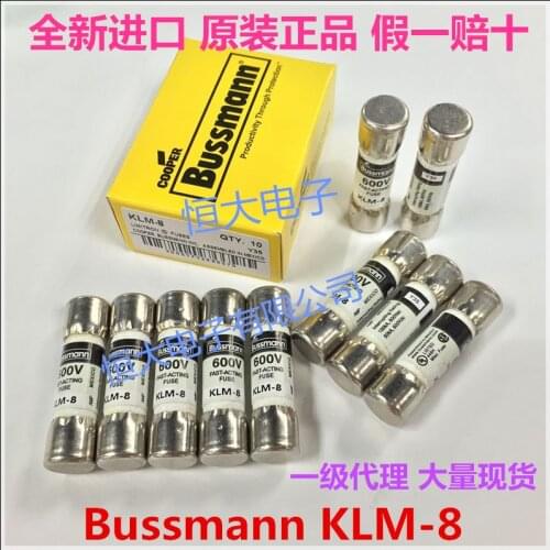 COOPER Bussmann was the United States imported original fuse fuse KLM-20 600V 20A