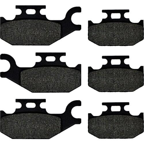 For CAN-AM Outlander800 STD XT LTD 4X4 2007 2008 Outlander Max 800 STD XT 4x4 2007 2008 Motorcycle Brake Pads Front Rear