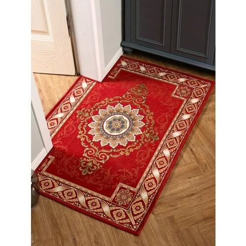 Chinese Style Door Mat Household Jacquard Living Room And Bedroom Carpet Bathroom Laundry Room Anti-slip Mat Kitchen Blanket