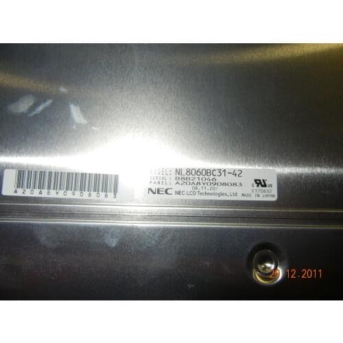 NL8060BC31-42 NL8060BC31-42D 12.1 INCH Industrial LCD, new&A+ Grade in stock, test working