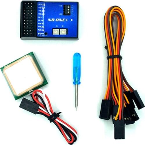 JMT NB One NB One GPS Module 32 Bit Flight Controller Built-in 6-Axis Gyro with Altitude Hold Mode for FPV RC fixed-wing Parts