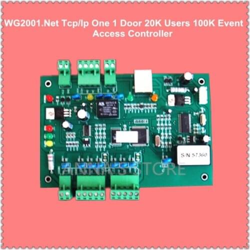 WG2001.NET TCP/IP single 1 Door Access Controller 20K Users 100K Events MEM Fire Protection &Alarm