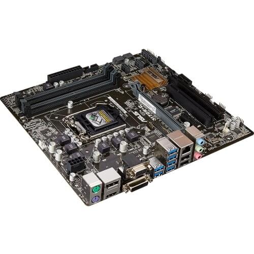 For ASUS Q170M-C Desktop Motherboard LGA 1151 DDR4 64 GB SATA 3 2x PCI-Express 3.0 MicroATX Used Desktop Mainboarad