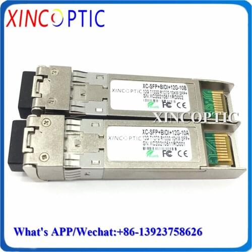 12G Video BIDI SFP Module with SDI Function 10/20KM,12G SM 1270/1310nm 10km 20km Bi-Directional SDI SFP Video Transceiver