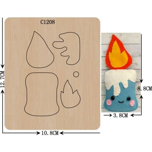 New Wooden die Scrapbooking C-1208 Cutting Dies Multiple sizes