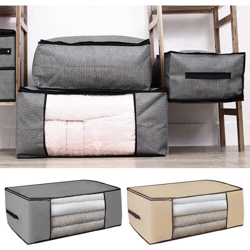 Drawer Organizers Quilt Storage Bag Blanket Closet Sweater Organizer Box Sorting Pouches Clothes Cabinet Container Travel Home