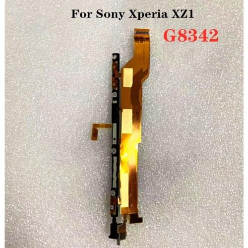 Original Power ON OFF Volume Side Buttons Flex Cable For Sony Xperia XZ1 G8342 Power Switch ON/OFF Key Connector Replacement