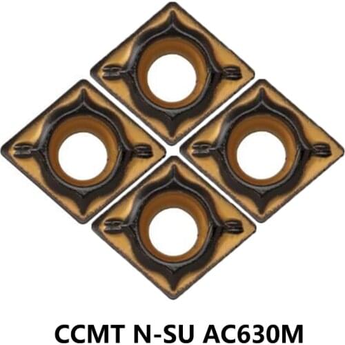 Original CCMT Carbide Inserts CCMT060204N-SU CCMT060208N-SU CCMT09T304N-SU CCMT09T308N-SU AC630M Lathe Cutter Tools CCMT09T308