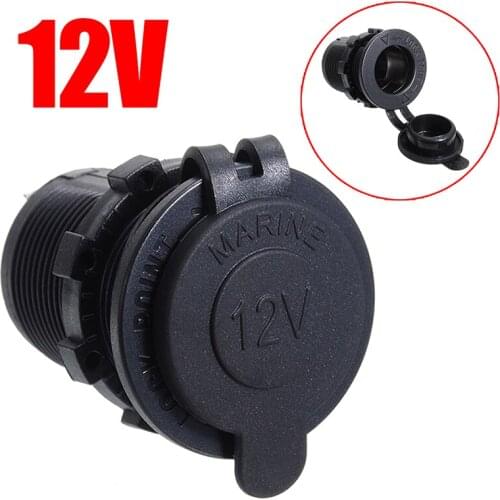 1PC Newest 12V Car Boat Motorcycle Cigarette Lighter Power Socket Durable Cars Power Plug Outlet Connector Accessories