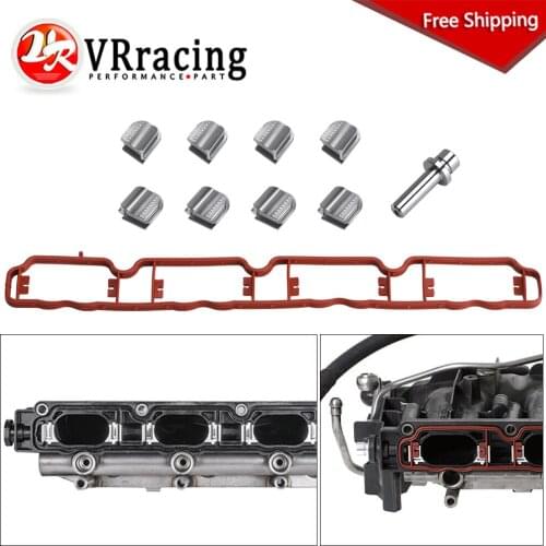 FREE SHIPPING Intake Manifold Runner Flap Delete Gasket for Audi Skoda Seat EA113 VW 2.0 TFSI VR-IMK07