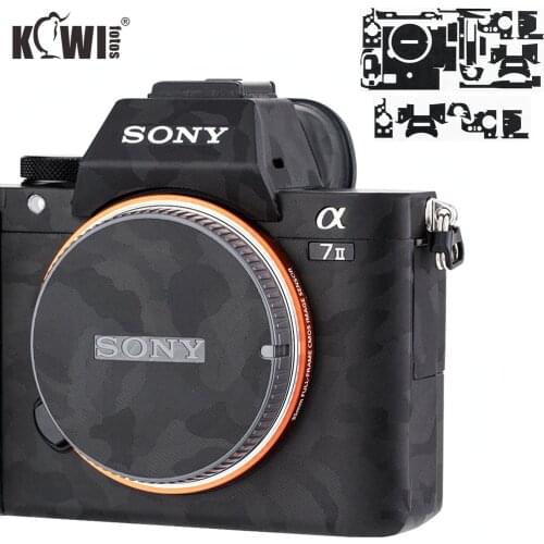 Shadow Black Anti-Scratch Protective Skin Film For Sony A7 II A7S II A7R II A7II A7SII A7RII A7M2 A7SM2 A7RM2 Camera Decoration