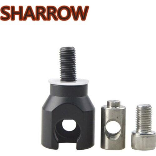 1Pc Archery Stabilizer Quick Disconnect Folding Adapter Absorber Connector Bow Outdoor Shooting Training Practice Accessories