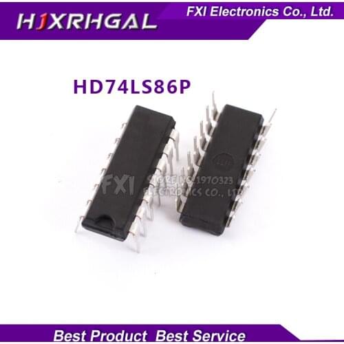 100PCS HD74LS86P HD74LS86 DIP14 DIP SN74LS86N 74LS