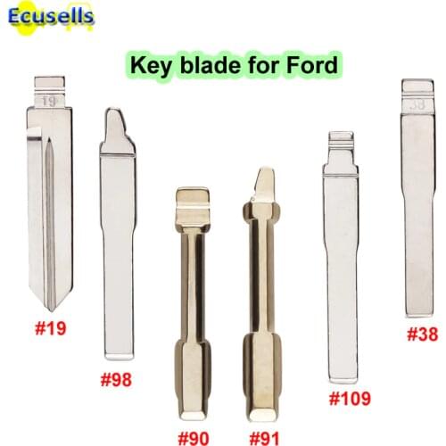 #19 #38 #90 #91 #98 #109 KD/Xhorse HU101 FO21 FO38 Remote Key For Ford Fusion Focus Mondeo Fiesta Transit Flip Blank Key Blade