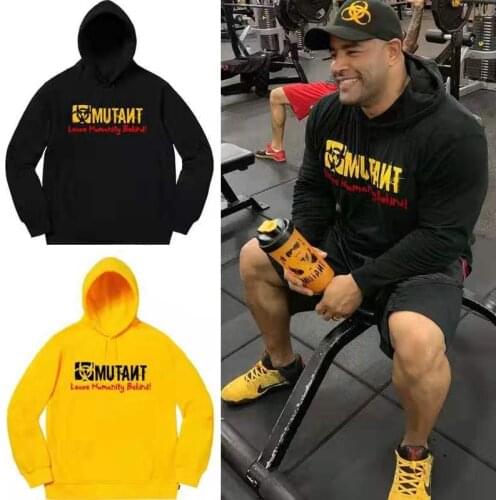2021 Hoodies Brand Clothing Gyms Fitness Bodybuilding Sweatshirt Pullover Sportswear Male Workout Hooded Jacket Clothing