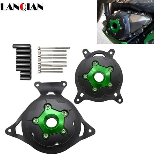 Motorcycle Accessories Engine Stator Cover Engine Guard Protection Side Shield Protector For Kawasaki Z800 2013-2016 Z750 08-16