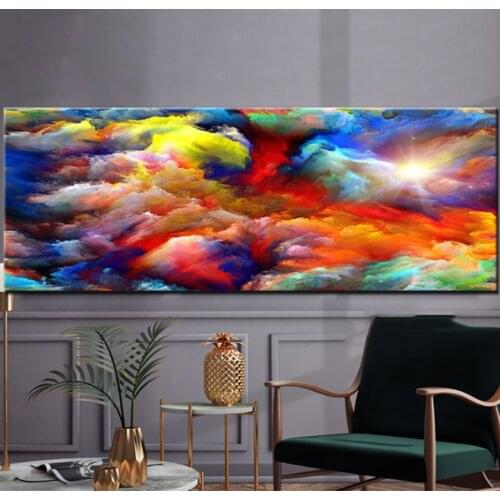 5d diy diamond painting Large Size Abstract red Clouds Diamond mosaic set 3 d diamond embroidery full square round drill N739