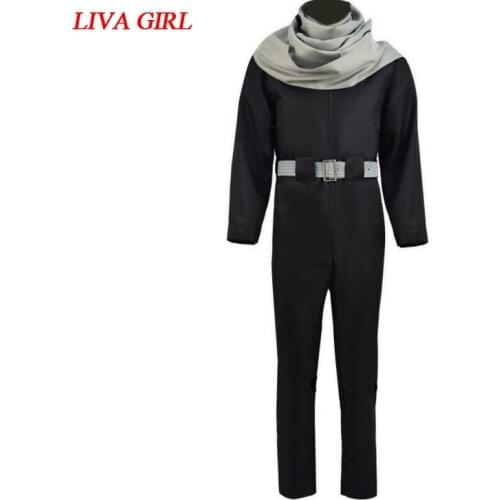 Anime Boku no My Hero Academia Shota Aizawa Eraser Head Cosplay Costume Outfit Scarf Adult Halloween Carnival Costume