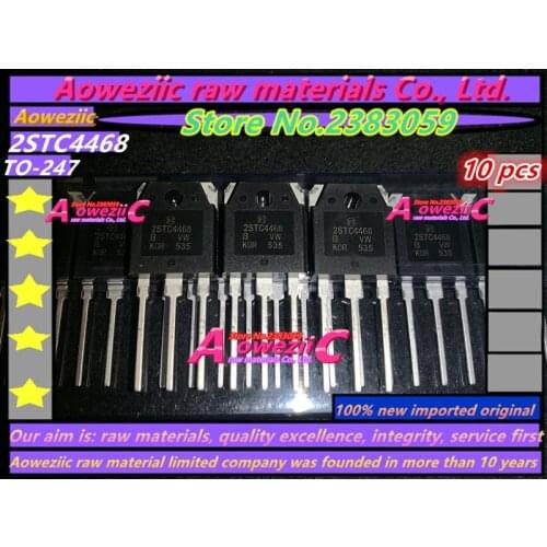 Aoweziic 100% new imported original 2STA1695 2STC4468 TO-247 audio amplifier transistor