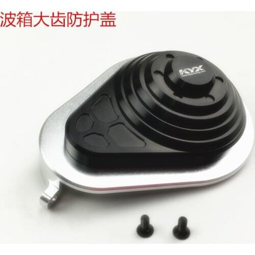 KYX Racing CNC Transmission Case Cover Components Upgrades Parts Accessories for 1/10 RC Crawler Car Axial RR10 90048 Yeti 90026