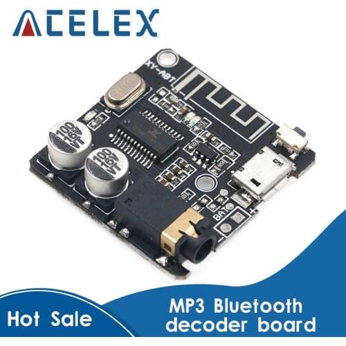DIY Bluetooth 5.0 audio receiver module MP3 Bluetooth decoder board car speaker audio amplifier board ABT