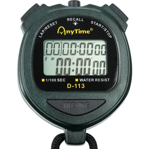 Electronic Stopwatch Timer Student Training Professional Fitness Competition Dedicated Running Sports Stopwatch Cronômetro