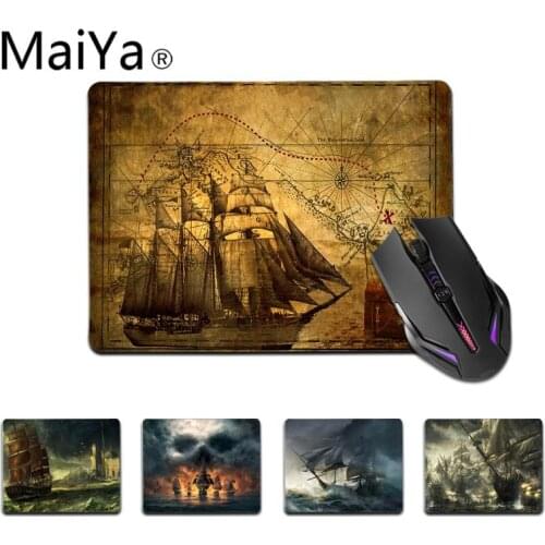 Maiya Top Quality Pirate Ship Laptop Gaming Mice Mousepad Top Selling Wholesale Gaming Pad mouse