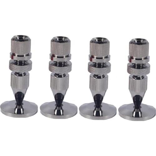 Hot 4 Pair Mini Portable Audio Speaker Spikes M8X43 Speakers Repair Kits Stand Shock Pin DIY for Home Theater Sound System