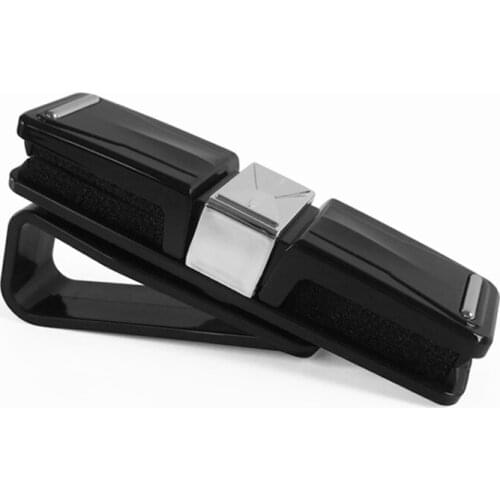 Multifunctional vehicle mounted optical clip holder for automobile inner vehicle sunglasses frame box