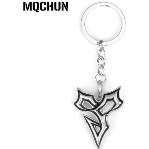 Fashion Jewelry FINAL FANTASY Keychain VIII Sleeping Lion Heart Souall Griever Pendant Keyring Key Holder for Fans Souvenir -50