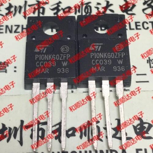 New Original 5pcs / P10NK60ZFP TO-220F 600V TO220F